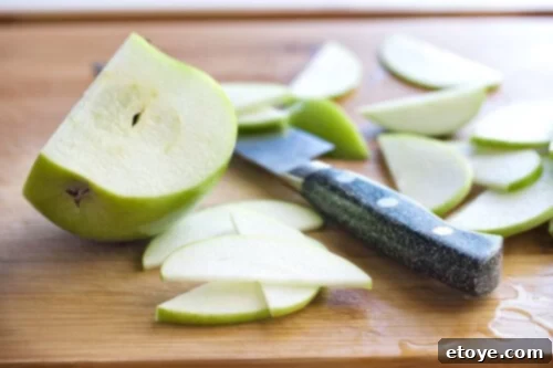 Crispy Crepe with Apple Brie Prosciutto Crispy Crepe with Apple Brie Prosciutto ingredients layered on a crepe