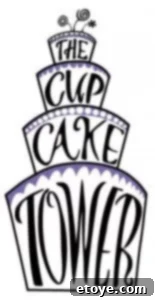 cupcake tower Elegant Cupcake Tower with Ribbons for Events