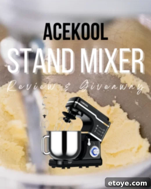 Acekool Stand Mixer Review and How to Win 2 Acekool Multifunctional Stand Mixer