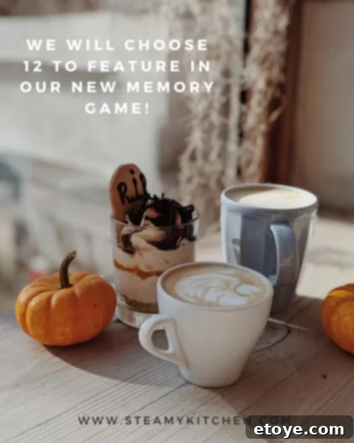 Autumn Themed Memory Game
