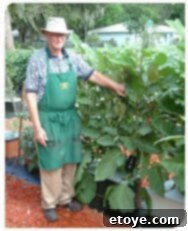 Smart Gardening with Earthboxes 4 Blake Whisnant, the inventor of EarthBox, at his Research Center