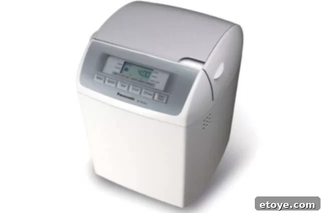 Panasonic Automatic Bread Maker creating fresh bread