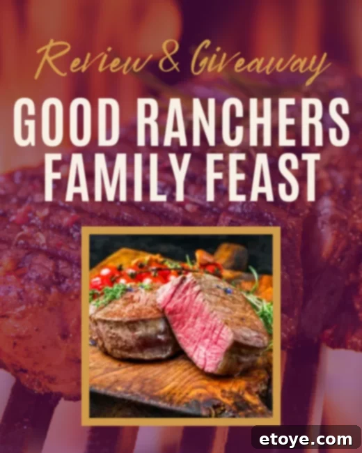 Good Ranchers meat delivery box with assorted cuts
