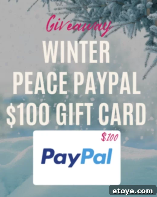 A cozy winter scene, symbolizing peace and joy, with elements related to holidays and giving