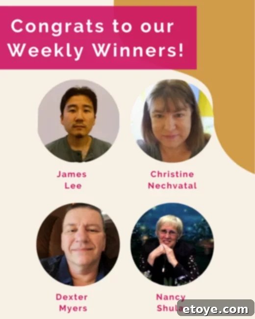 A vibrant display of various giveaway prizes, possibly including Effy Jewelry and other lifestyle items.