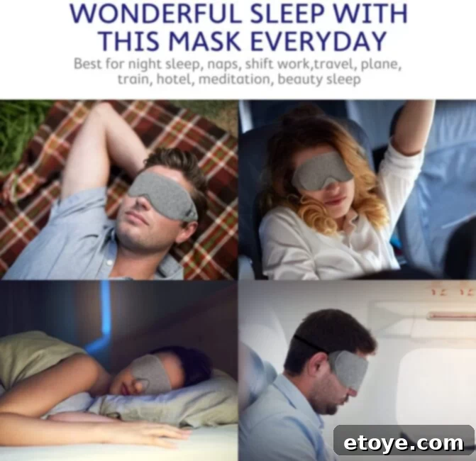 Instant Win Flu Season Survival Kit 3 Mavogel Cotton Sleeping Mask for restful sleep