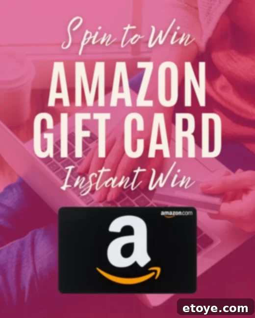 Excited person holding an Amazon gift card, celebrating a win and their opportunity to shop on Amazon
