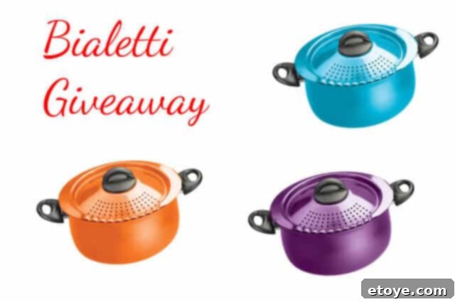 Bialetti Trends Pasta Pot Bialetti Trends Pasta Pot in a modern kitchen setting, highlighting its design and functionality