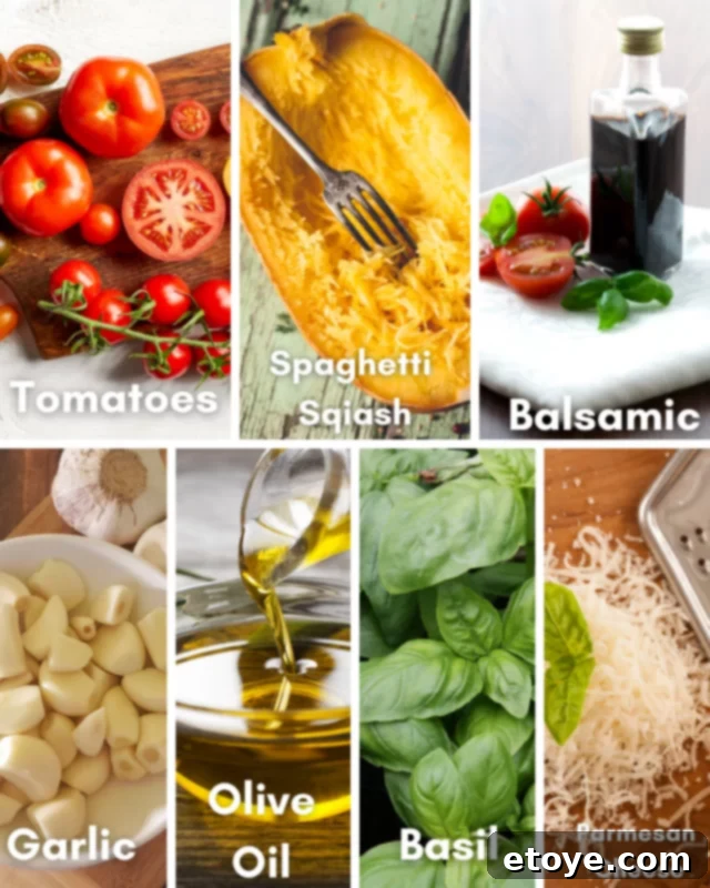 Spaghetti Squash Strands with Tomatoes and Herbs