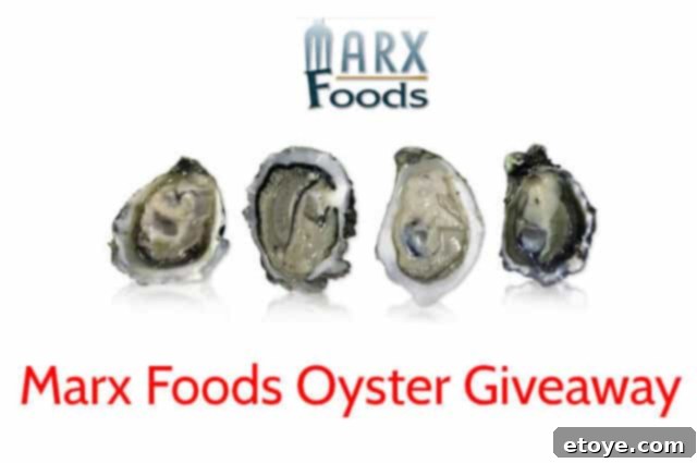 Marx Foods Gourmet Oysters