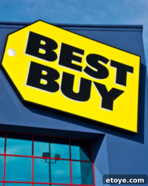 Win a 100 Best Buy Gift Card 3 Best Buy $100 gift card graphic, ready for online or in-store shopping