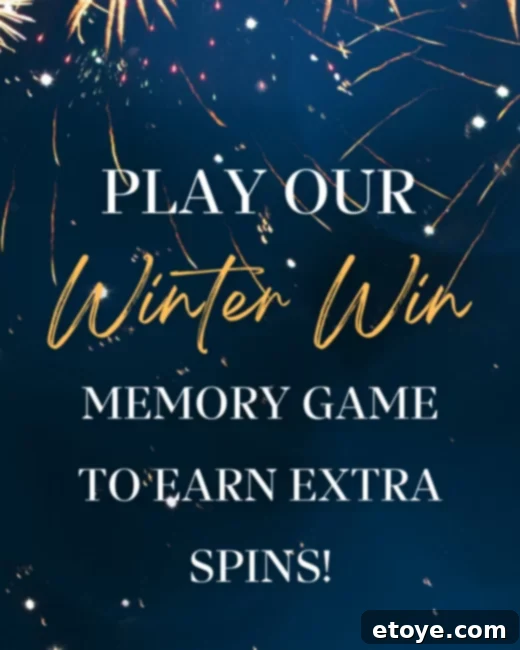 Play our Winter Win Memory Game!