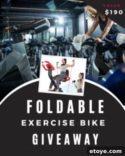 Win a Pooboo Foldable Exercise Bike 2 Pooboo Foldable Exercise Bike
