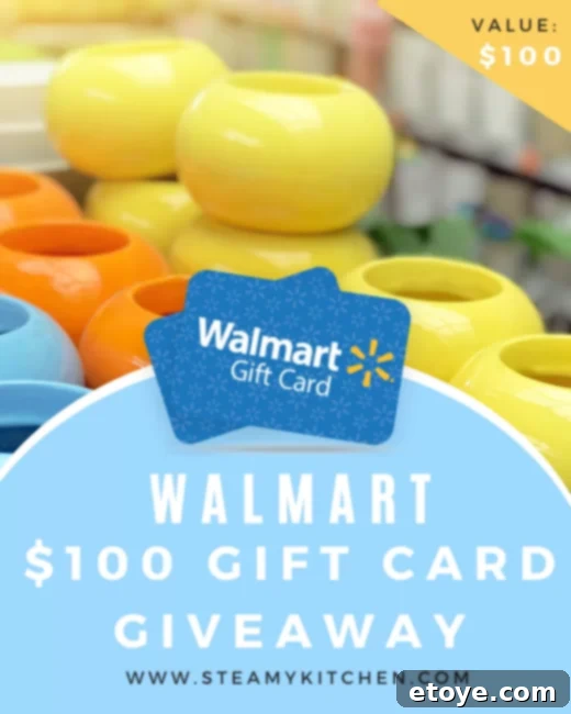 Walmart $100 Gift Card Giveaway