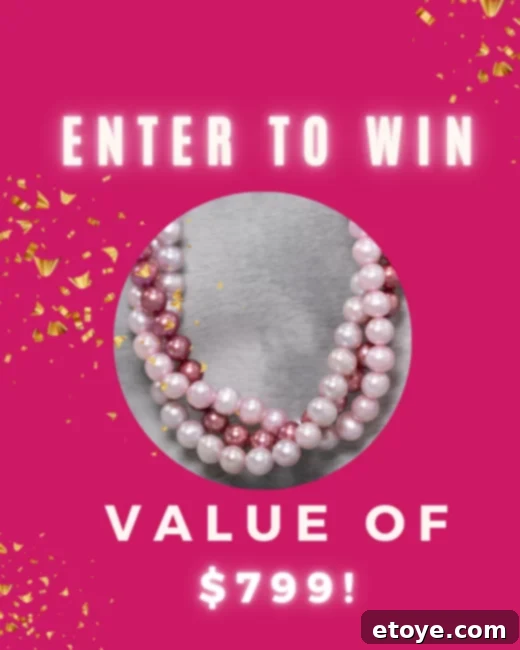 Effy Triple-Strand Freshwater Pearl Torsade Necklace lifestyle shot on model