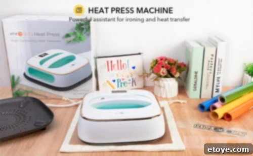HTVRONT Heat Press Machine Deep Dive Review and Win This Machine 3 Portable Heat Press 10"X10" - Compact iron press for sublimation and HTV vinyl shirt projects