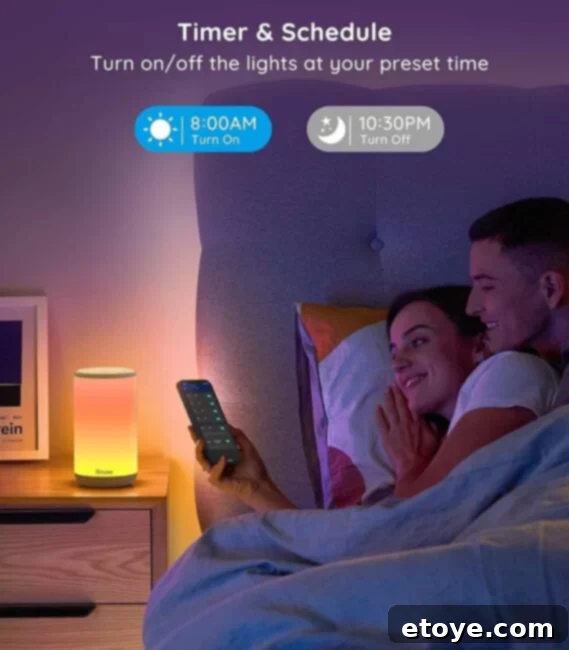 Govee Smart Table Lamp Voice Control