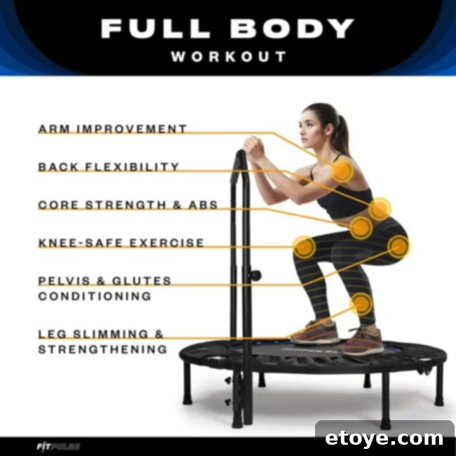 Win a FitPulse Mini Trampoline 5 FitPulse Mini Trampoline with included resistance bands