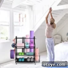 Ultimate Mythinglogic Fitness Storage Rack Giveaway 4 Mythinglogic storage rack neatly organizing a home gym