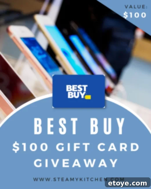 Best Buy $100 Gift Card Giveaway