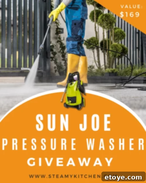 Sun Joe SPX3000 Electric Pressure Washer Giveaway
