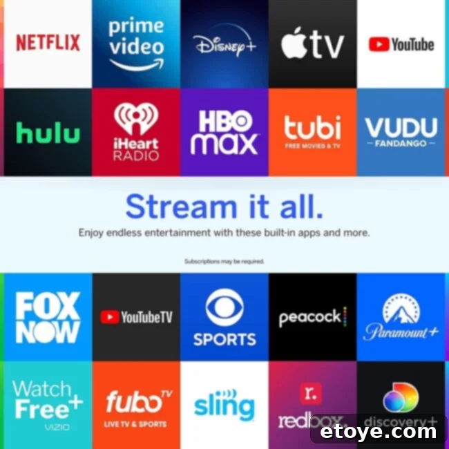 Score a VIZIO 32-Inch Smart TV 5 Experience the clarity and smart features of VIZIO D-Series