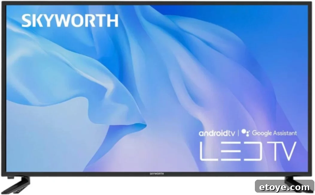 Elevate Your Entertainment: Skyworth 42-Inch Premium Smart TV Giveaway 5 Skyworth 42 Inch Smart TV remote and accessories