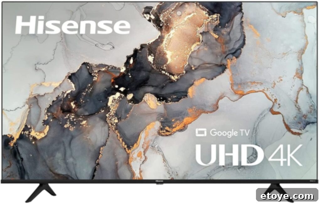 Hisense A6 Series TV with Filmmaker Mode and DTS Virtual:X