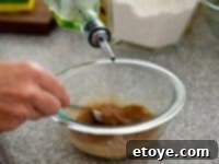 Finished Tofu Salad with Dressing Grilled Tofu and Salad with Miso Dressing