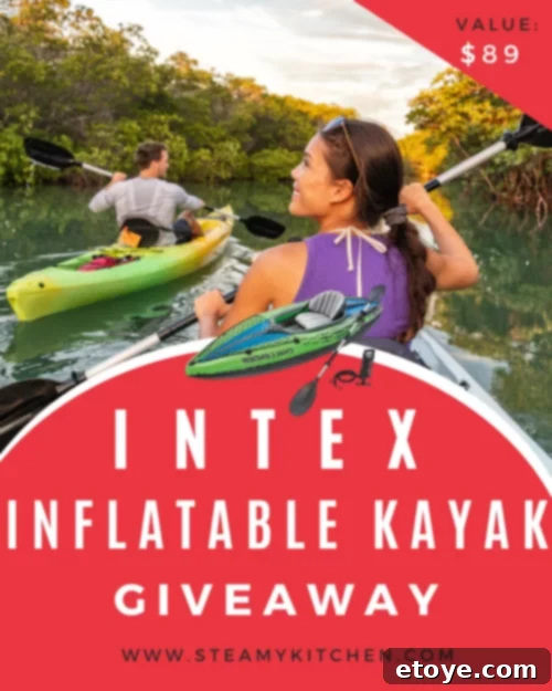 Win an Intex Challenger Inflatable Kayak 2 Intex Challenger Inflatable Kayak Giveaway – Win a portable, durable kayak for summer adventures