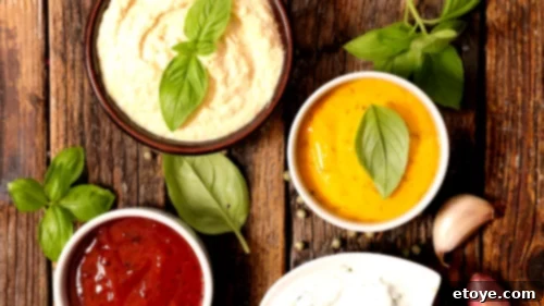 serving sauce on the side for versatile food waste reduction