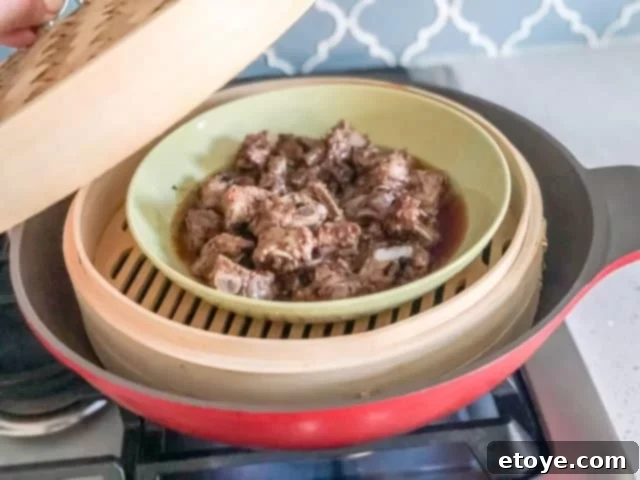 Umami Black Bean Steamed Spareribs 12 Steamed Spareribs Done