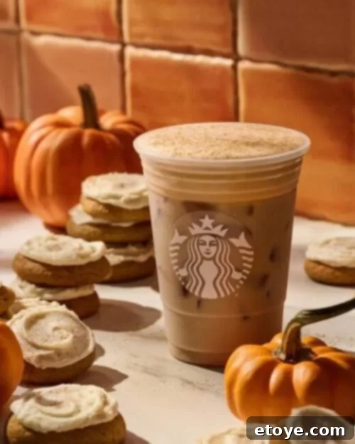 Pumpkin Spice & Everything Nice Instant Win 5 Starbucks Iced Pumpkin Cream Cold Brew crowned with rich pumpkin-flavored cold foam