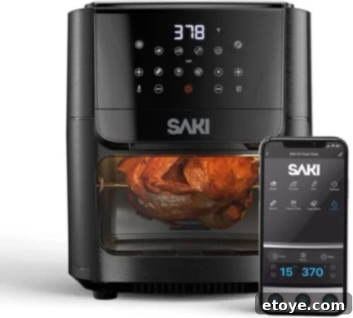 Saki Smart Air Fryer Oven: Our Verdict and Your Chance to Win 3 Saki Smart Air Fryer Oven features, healthy low oil cooking