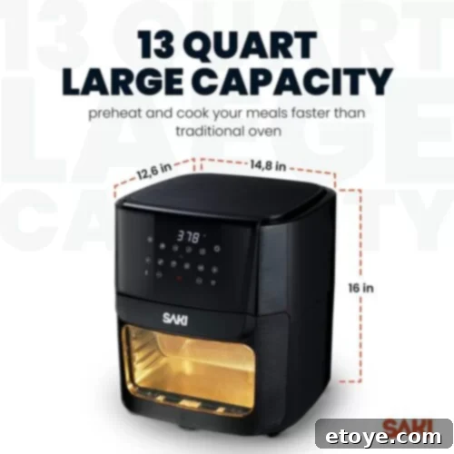 Saki Smart Air Fryer Oven: Our Verdict and Your Chance to Win 4 Saki air fryer oven parts and features