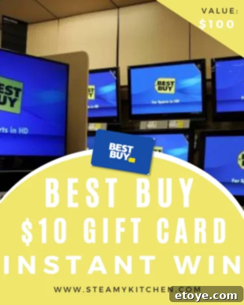 Win an Instant Ten Dollar Best Buy Gift Card 2 Win a $10 Best Buy Gift Card in our Instant Win Giveaway!