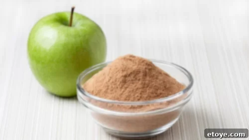 Digestive and overall health benefits of apple fiber