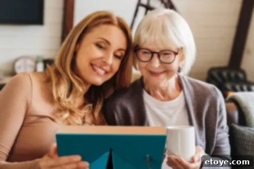 photos for grandma on Familink frame