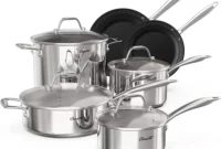 Ciwete 10 Piece Stainless Steel Cookware Set Review and Giveaway