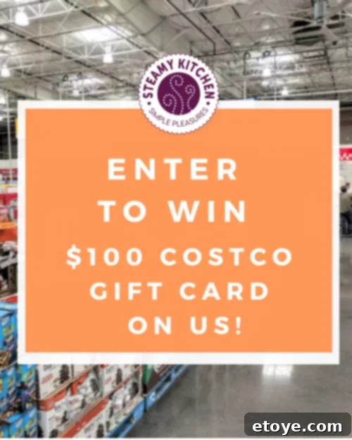 DAY 13: $100 Costco Gift Card Giveaway 5 Costco shopping cart with a $100 gift card prominently displayed