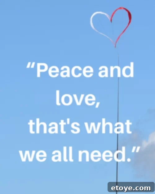 DAY 17: Peace and Love PayPal Gift Card Giveaway 5 An inspiring image related to spreading love and kindness in daily life.