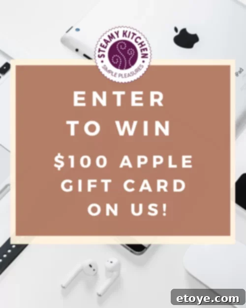 Anticipation and excitement building for the lucky Apple Gift Card giveaway winner