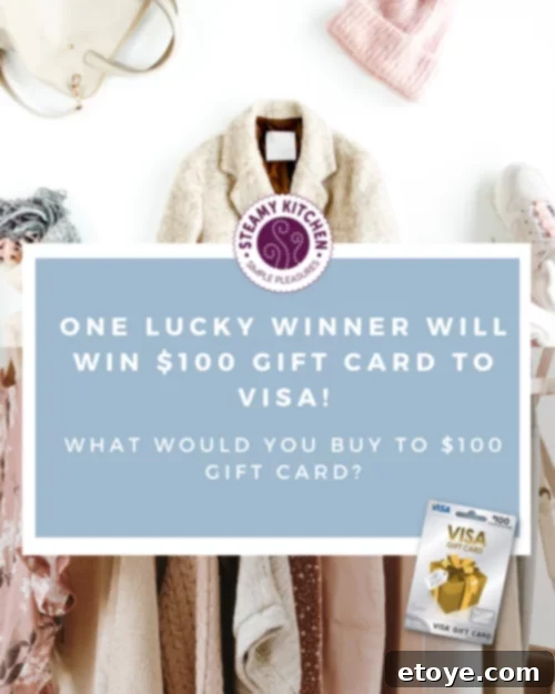 Warm Up Your Winter: $100 Love Visa Gift Card Giveaway 3 Close-up view of the $100 Winter Love Visa Gift Card, highlighting its elegant design and the Visa logo, symbolizing universal acceptance.