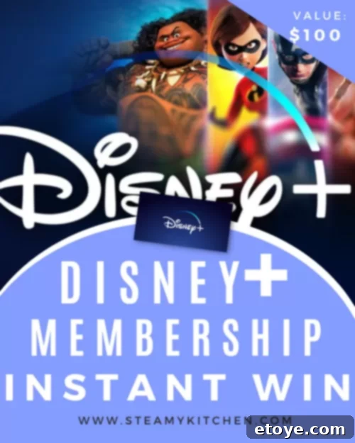 Exciting Disney Plus Membership Instant Win Game