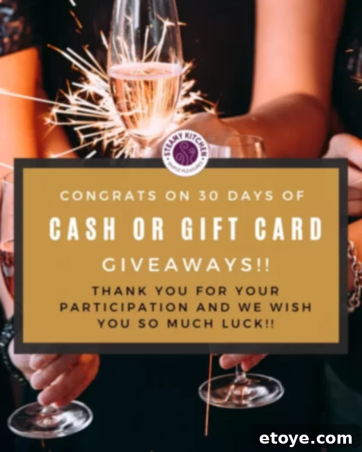 Day 30: Win 250 Winter Cash 4 Giveaway prize flexibility options