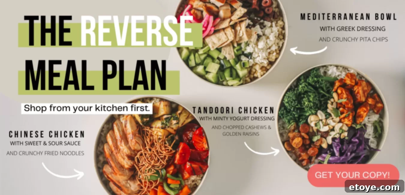 Reverse Meal Planning Workflow
