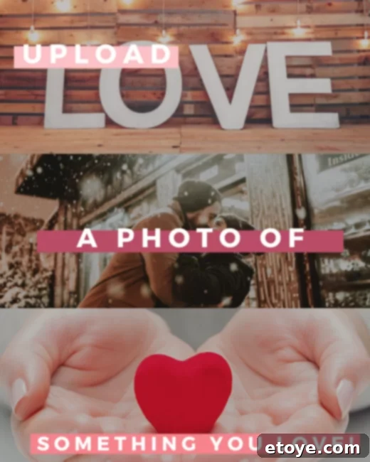 Expressions of Love Photo Contest 3 Submit your best photos for a chance to be featured in Steamy Kitchen's Love Is In The Air memory game