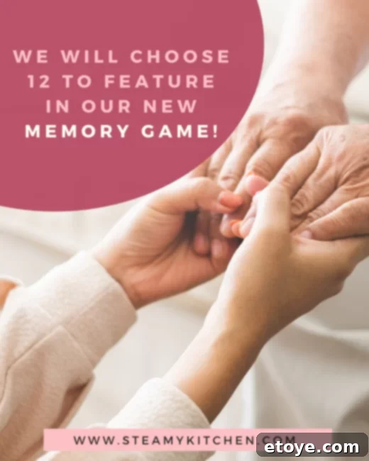 Expressions of Love Photo Contest 4 Steamy Kitchen Memory Game: Love Is In The Air edition - Photo Contest details