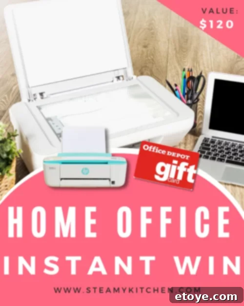 Instant Win: Win a cutting-edge HP Deskjet Printer for your modern Home Office