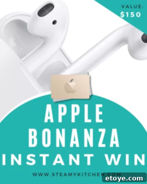 Apple Bonanza Instant Win: Spin to Win AirPods or Apple Gift Cards